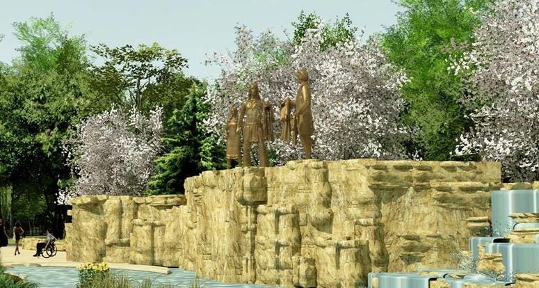Chouteau Heritage Fountain